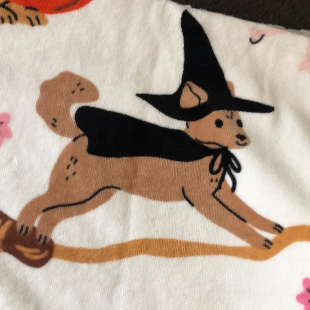 Kassafina Halloween Mixed Dog Print BATH Towels
